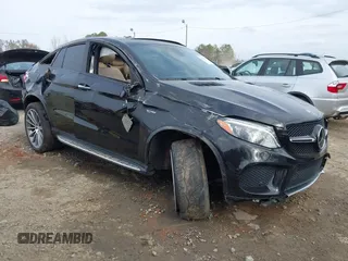 2017 Mercedes-Benz GLE 43 AMG z VIN 4JGED6EB1HA071152, wystawiony jako IAAI lot #41556003 z przebiegiem 128 325 mil mil oraz . Historia ofert i sprzedaży dostępna na DreamBid. Obrazek 1.