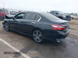 2017 Honda Accord Sedan Sport with VIN 1HGCR2F51HA049314, listed as a IAAI auction lot 42074357 with 147,914 mi miles. Bid and sale history available at carsss.com. Image 3.