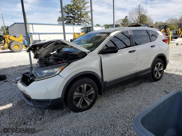 2017 Honda CR-V LX with VIN 5J6RW5H35HL006088, listed as a Copart auction lot 49690215 with 110,239 mi miles and Salvage Title. Bid and sale history available at carsss.com. Image 1.