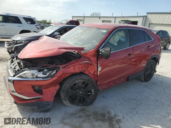 2018 Mitsubishi Eclipse Cross LE с VIN JA4AT4AA9JZ067729, выставлен на аукционе Copart как лот 53556845 с пробегом Не указан миль и Списание • Salvage title. История ставок и продаж доступна на DreamBid. Изображение 1.