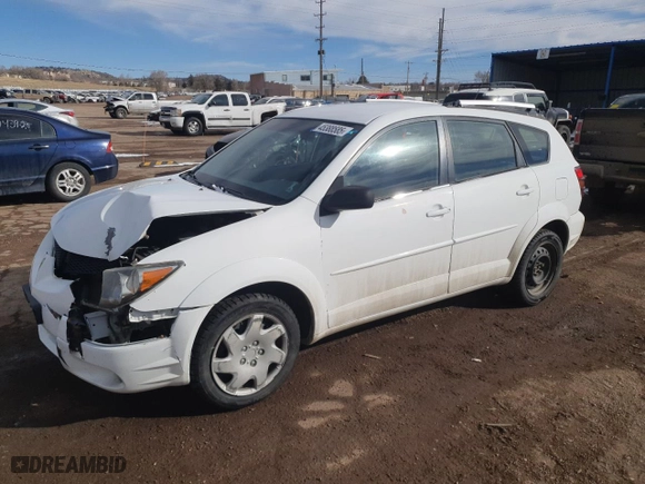 2003 Pontiac Vibe with VIN 5Y2SM62803Z447625, listed as a Copart auction lot 45388585 with 231,943 mi miles and Clean Title. Bid and sale history available at carsss.com. Image 1.