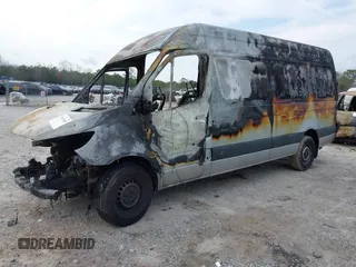 2023 Mercedes-Benz Sprinter Cargo Cargo with VIN W1Y40CHY4PT139050, listed as a IAAI auction lot 41521069 with Not Provided miles and . Bid and sale history available at carsss.com. Image 2.