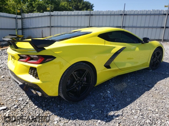 2020 Chevrolet Corvette 3LT z VIN 1G1Y82D48L5103767, wystawiony jako Copart lot #62207104 z przebiegiem 20 729 mil mil oraz Czysty tytuł • Clean title. Historia ofert i sprzedaży dostępna na DreamBid. Obrazek 3.