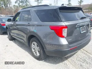 2022 Ford Explorer XLT with VIN 1FMSK8DH9NGA23286, listed as a IAAI auction lot 41769916 with 51,644 mi miles. Bid and sale history available at carsss.com. Image 3.