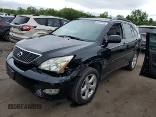 2004 Lexus RX 330 with VIN 2T2HA31U74C007666, listed as a Copart auction lot 56555585 with 200,169 mi miles and Salvage Title. Bid and sale history available at DreamBid. Image 1.