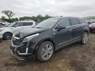 2023 Cadillac XT5 AWD Premium Luxury with VIN 1GYKNDR45PZ224937, listed as a Copart auction lot 57599125 with 12,905 mi miles and Salvage title. Bid and sale history available at DreamBid. Image 1.