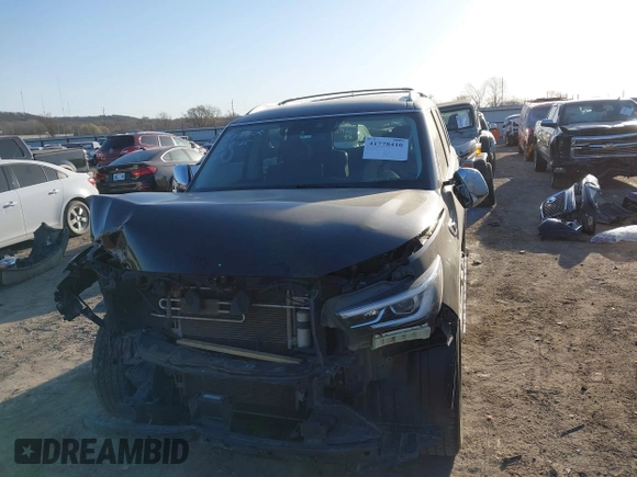 2018 Infiniti QX80 with VIN JN8AZ2NE0J9195724, listed as a IAAI auction lot 41778410 with 137,315 mi miles and . Bid and sale history available at DreamBid. Image 20.