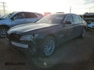 2010 BMW 7 Series 750Li xDrive with VIN WBAKC8C5XAC431285, listed as a Copart auction lot 44699355 with 128,294 mi miles and Clean Title. Bid and sale history available at DreamBid. Image 1.