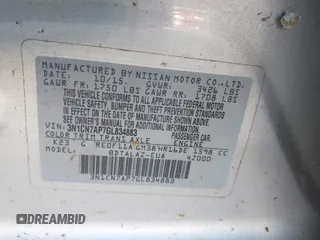2016 Nissan Versa S z VIN 3N1CN7AP7GL834883, wystawiony jako IAAI lot #41997804 z przebiegiem 110 754 mil mil oraz . Historia ofert i sprzedaży dostępna na DreamBid. Obrazek 9.