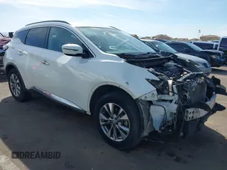 2018 Nissan Murano S with VIN 5N1AZ2MH8JN119775, listed as a IAAI auction lot 41568881 with 135,251 mi miles and . Bid and sale history available at carsss.com. Image 1.