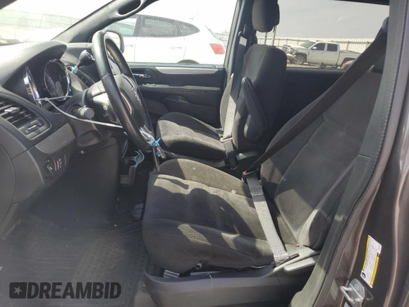 2015 Dodge Grand Caravan SE with VIN 2C4RDGBG4FR524264, listed as a Copart auction lot 48735555 with 81,434 mi miles and Salvage Title. Bid and sale history available at DreamBid. Image 7.