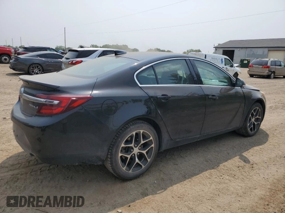 2017 Buick Regal Sport Touring with VIN 2G4GL5EX6H9130595, listed as a Copart auction lot 59283445 with 93,338 mi miles and Clean title. Bid and sale history available at DreamBid. Image 3.