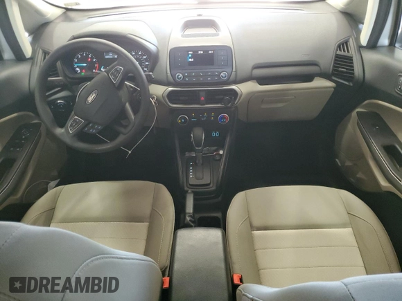 2020 Ford EcoSport S with VIN MAJ6S3FL1LC369014, listed as a Copart auction lot 54438035 with 34,231 mi miles and Salvage Title. Bid and sale history available at DreamBid. Image 8.