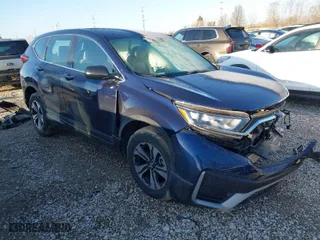 2020 Honda CR-V LX with VIN 2HKRW2H23LH632375, listed as a IAAI auction lot 41855832 with 37,054 mi miles. Bid and sale history available at carsss.com. Image 1.
