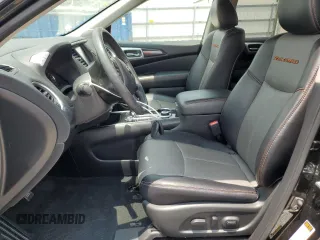 2020 Nissan Pathfinder SL with VIN 5N1DR2CM0LC650835, listed as a Copart auction lot 60053525 with 34,787 mi miles and Salvage title. Bid and sale history available at DreamBid. Image 7.