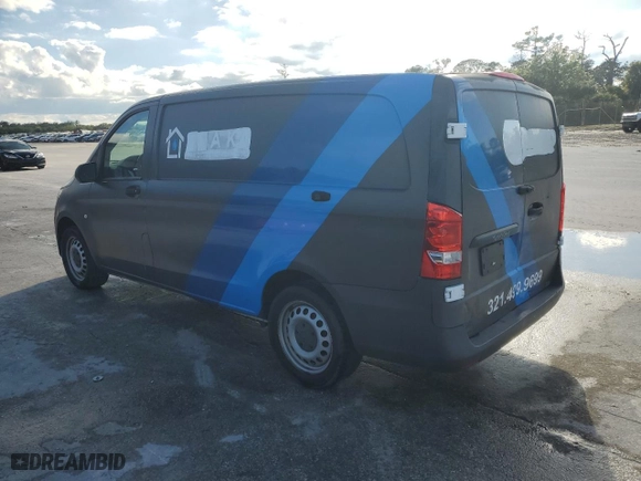 2019 Mercedes-Benz Metris Cargo Van with VIN WD3PG2EA3K3590553, listed as a Copart auction lot 44938395 with 148,472 mi miles and Clean Title. Bid and sale history available at carsss.com. Image 2.