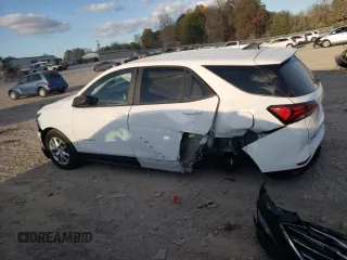 2023 Chevrolet Equinox LS z VIN 3GNAXSEG1PL117740, wystawiony jako Copart lot #79932014 z przebiegiem 111 750 mil mil oraz Szkoda całkowita • Salvage title. Historia ofert i sprzedaży dostępna na DreamBid. Obrazek 2.