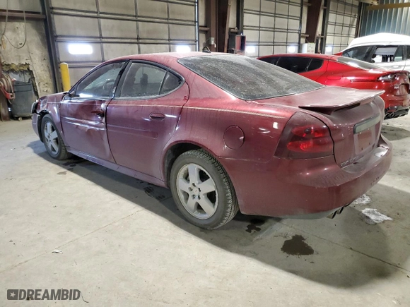 2007 Pontiac Grand Prix GT with VIN 2G2WR554771164762, listed as a Copart auction lot 84214814 with 95,656 mi miles and Salvage Title. Bid and sale history available at carsss.com. Image 2.