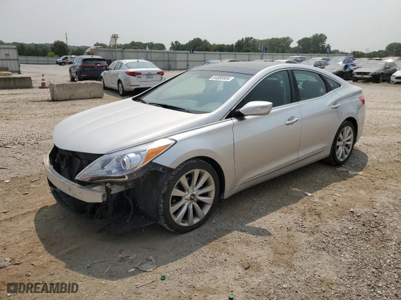 2014 Hyundai Azera Limited with VIN KMHFH4JG7EA398343, listed as a Copart auction lot 64888504 with 83,966 mi miles and Salvage Title. Bid and sale history available at carsss.com. Image 1.