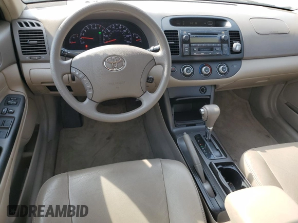 2005 Toyota Camry LE with VIN 4T1BF32K35U616312, listed as a Copart auction lot 50755484 with 41,045 mi miles and Salvage Title. Bid and sale history available at DreamBid. Image 8.