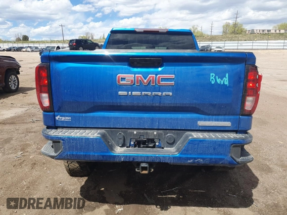 2023 GMC Sierra 1500 z VIN 1GTVUCE8XPZ279151, wystawiony jako Copart lot #53349085 z przebiegiem 41 378 mil mil oraz Szkoda całkowita • Salvage title. Historia ofert i sprzedaży dostępna na DreamBid. Obrazek 6.