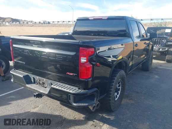 2021 Chevrolet Silverado 1500 RST with VIN 3GCPWDED1MG367670, listed as a IAAI auction lot 41616135 with 50,432 mi miles. Bid and sale history available at carsss.com. Image 4.