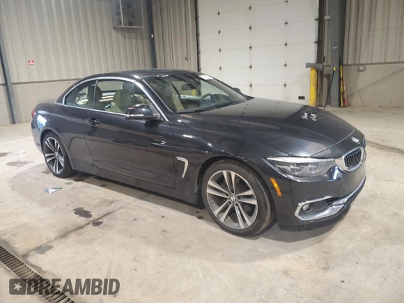 2020 BMW 4 Series 430i xDrive with VIN WBA4Z3C05L5N80743, listed as a Copart auction lot 57790385 with 12,498 mi miles and Salvage title. Bid and sale history available at DreamBid. Image 4.