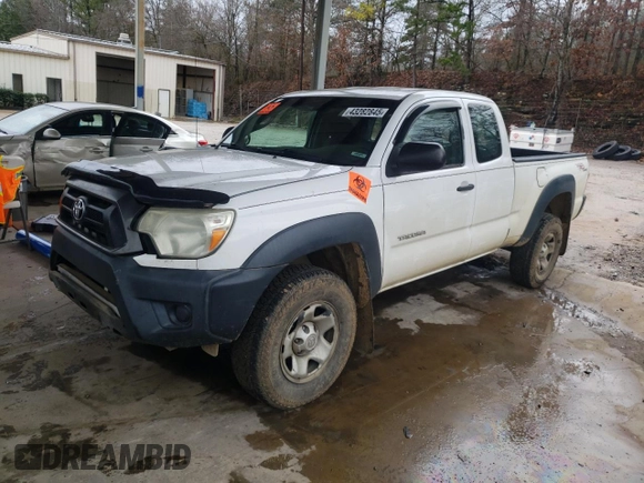 2013 Toyota Tacoma PreRunner with VIN 5TFTU4GN6DX032099, listed as a Copart auction lot 43282845 with 199,825 mi miles and Salvage Title. Bid and sale history available at carsss.com. Image 1.