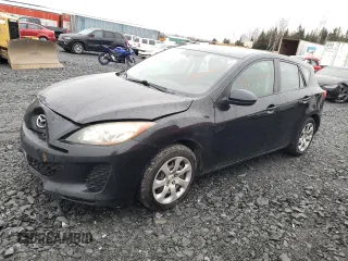 2013 Mazda 3 GX with VIN JM1BL1KF8D1760698, listed as a Copart auction lot 77832584 with 183,796 mi miles and Salvage Title. Bid and sale history available at carsss.com. Image 1.
