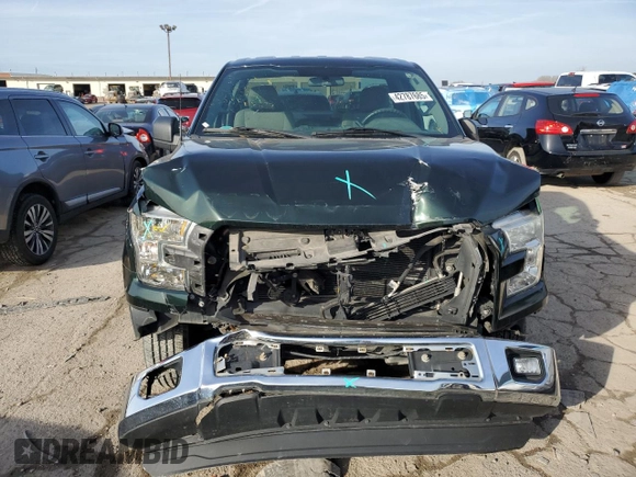 2015 Ford F-150 XL with VIN 1FTMF1C87FFB71471, listed as a Copart auction lot 42787685 with 124,782 mi miles and Salvage title. Bid and sale history available at DreamBid. Image 5.