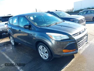 2016 Ford Escape S with VIN 1FMCU0F70GUC50181, listed as a IAAI auction lot 41565118 with 155,444 mi miles. Bid and sale history available at carsss.com. Image 1.