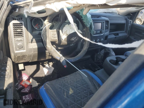 2022 Ram 1500 Tradesman with VIN 1C6RR7FG4NS156765, listed as a Copart auction lot 47787415 with 63,099 mi miles and Salvage title. Bid and sale history available at DreamBid. Image 8.