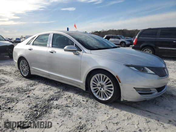 2014 Lincoln MKZ with VIN 3LN6L2JK0ER821115, listed as a Copart auction lot 45989115 with 140,023 mi miles and Salvage Title. Bid and sale history available at carsss.com. Image 4.