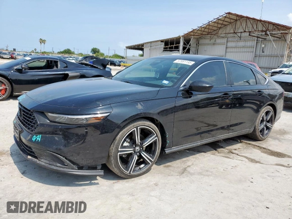 2024 Honda Accord Sport с VIN 1HGCY2F54RA025786, выставлен на аукционе Copart как лот 57881195 с пробегом 29 593 миль миль и Списание • Salvage title. История ставок и продаж доступна на DreamBid. Изображение 1.