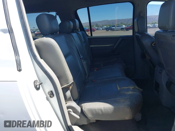 2004 Nissan Armada SE z VIN 5N1AA08A24N727501, wystawiony jako IAAI lot #42032228 z przebiegiem 232 245 mil mil oraz . Historia ofert i sprzedaży dostępna na DreamBid. Obrazek 8.