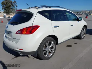 2010 Nissan Murano SL with VIN JN8AZ1MWXAW120261, listed as a IAAI auction lot 41763421 with 158,907 mi miles. Bid and sale history available at carsss.com. Image 4.