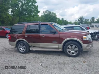 2008 Ford Expedition Eddie Bauer with VIN 1FMFU17568LA17381, listed as a IAAI auction lot 42371260 with 89,485 mi miles and . Bid and sale history available at DreamBid. Image 13.