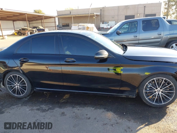 2020 Mercedes-Benz C 300 with VIN W1KWF8DB4LR594133, listed as a IAAI auction lot 41018736 with 43,437 mi miles and . Bid and sale history available at carsss.com. Image 14.