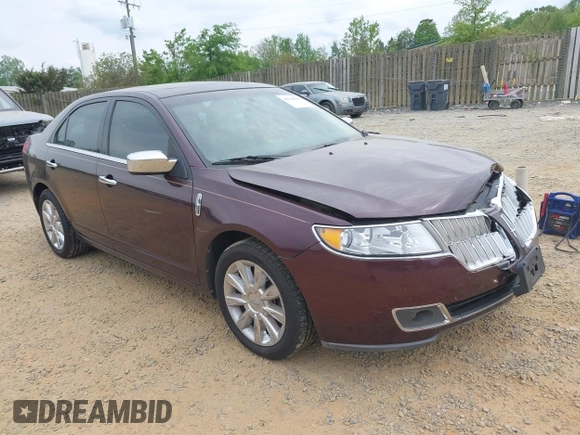 2011 Lincoln MKZ with VIN 3LNHL2GC9BR760237, listed as a IAAI auction lot 42124301 with 100,323 mi miles. Bid and sale history available at carsss.com. Image 1.