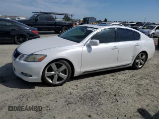 2007 Lexus GS 350 with VIN JTHBE96SX70015797, listed as a Copart auction lot 50825795 with 184,280 mi miles and Salvage Title. Bid and sale history available at carsss.com. Image 1.