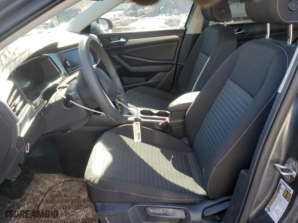 2023 Volkswagen Jetta S with VIN 3VW5M7BU9PM031349, listed as a Copart auction lot 47036455 with 23,680 mi miles and Salvage Title. Bid and sale history available at carsss.com. Image 7.
