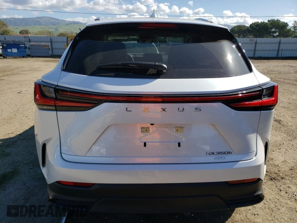 2022 Lexus NX with VIN JTJAKCEZ1N5002192, listed as a Copart auction lot 46571283 with 4,933 mi miles. Bid and sale history available at carsss.com. Image 6.