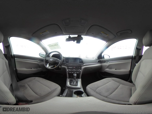 2020 Hyundai Elantra SE with VIN 5NPD74LF8LH548601, listed as a IAAI auction lot 42022059 with 95,497 mi miles. Bid and sale history available at carsss.com. Image 18.