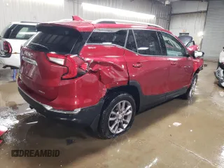 2024 GMC Terrain SLT z VIN 3GKALVEG1RL377701, wystawiony jako Copart lot #48513595 z przebiegiem 4 039 mil mil oraz Szkoda całkowita • Salvage title. Historia ofert i sprzedaży dostępna na DreamBid. Obrazek 3.