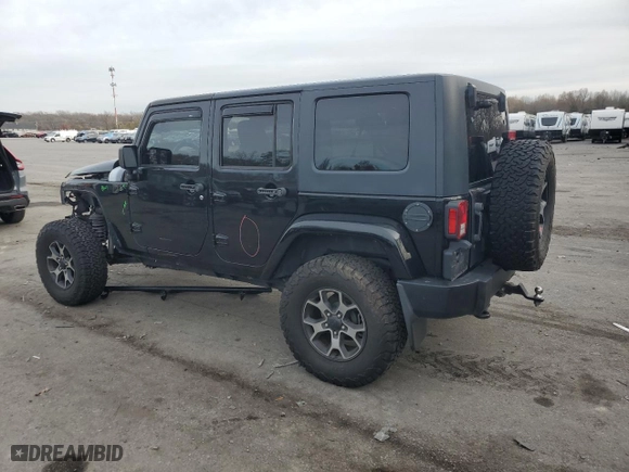 2012 Jeep Wrangler Unlimited Sport with VIN 1C4HJWDG4CL175882, listed as a Copart auction lot 81064854 with 205,964 mi miles and Salvage Title. Bid and sale history available at carsss.com. Image 2.