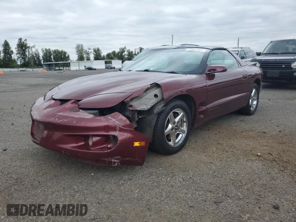 2000 Pontiac Firebird Firebird z VIN 2G2FS22K6Y2143127, wystawiony jako Copart lot #72041384 z przebiegiem 181 787 mil mil oraz Szkoda całkowita • Salvage title. Historia ofert i sprzedaży dostępna na DreamBid. Obrazek 1.