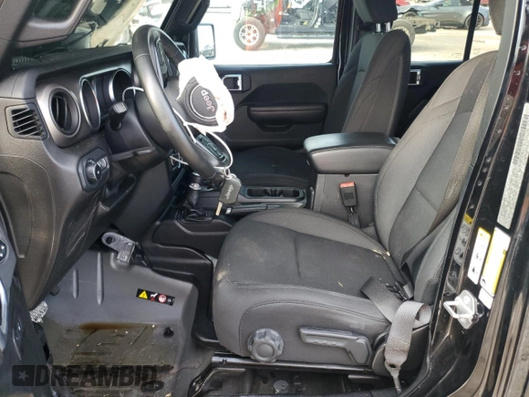 2018 Jeep Wrangler Unlimited Sport S with VIN 1C4HJXDN6JW278334, listed as a Copart auction lot 85453494 with Not provided miles and Salvage title. Bid and sale history available at DreamBid. Image 7.