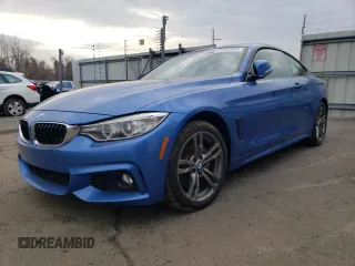 2017 BMW 4 Series 430i xDrive with VIN WBA4R9C58HK878162, listed as a Copart auction lot 46306565 with 84,961 mi miles and Clean Title. Bid and sale history available at DreamBid. Image 1.