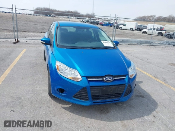 2013 Ford Focus SE with VIN 1FADP3K23DL352304, listed as a IAAI auction lot 41999944 with 106,559 mi miles. Bid and sale history available at carsss.com. Image 13.