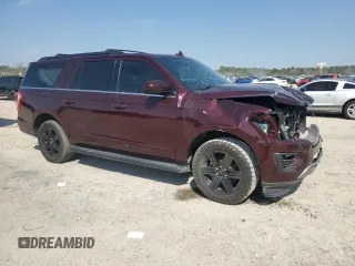 2021 Ford Expedition Max XLT with VIN 1FMJK1HT3MEA44100, listed as a Copart auction lot 43753625 with 85,031 mi miles and Salvage title. Bid and sale history available at DreamBid. Image 4.